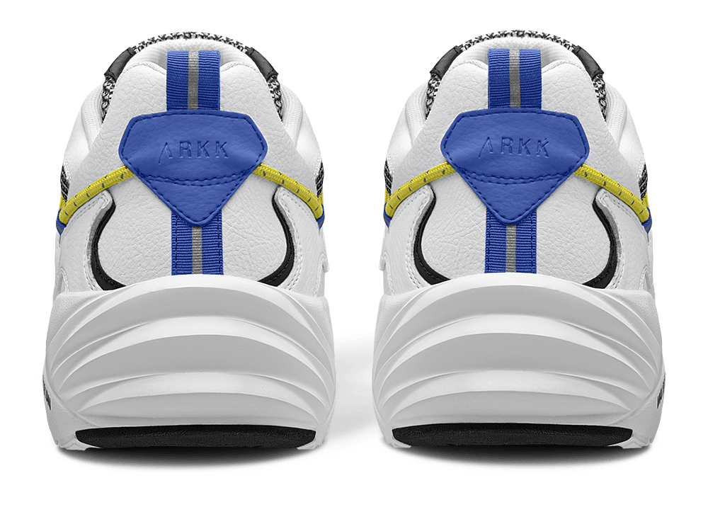 ARKK Collection Tuzon Leather W13 | White Amparo Blue | Men Tuzon